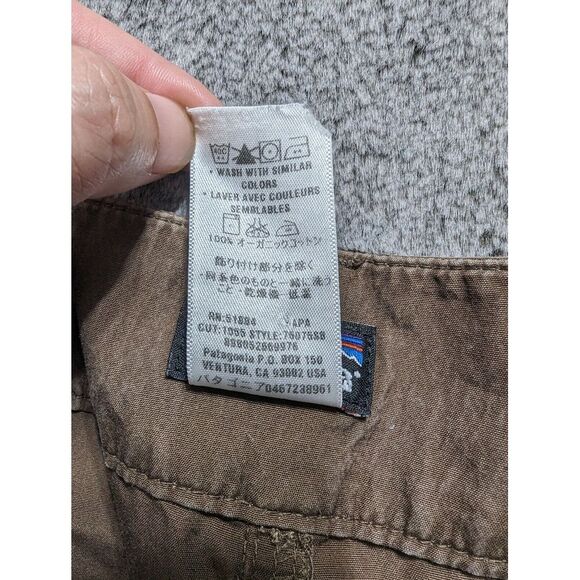 Patagonia Casual Hiking Capris Women's Size 6 Brown - Picture 4 of 13